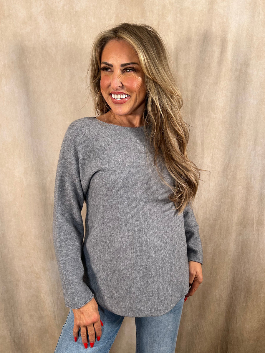 Sarah Scoop Jumper – Tracey Jane Fashion